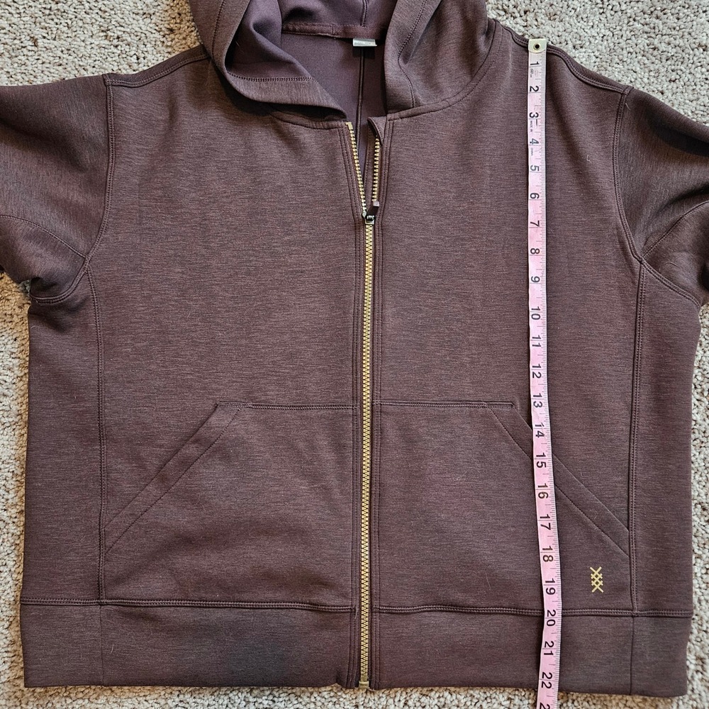 Rhone DreamGlow Hoodie Jogger Set Womens Size L Brown‎ Berry - Picture 6 of 16